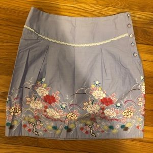 Urban outfitters Floral mini skirt